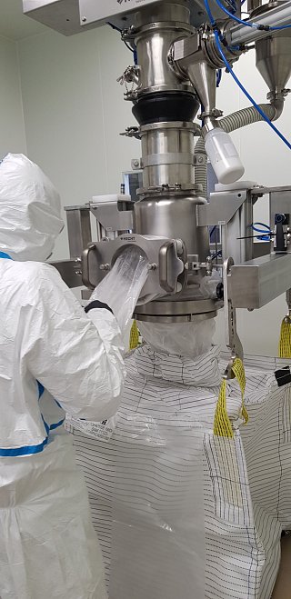 Big Bag Befüllung LBK-EC